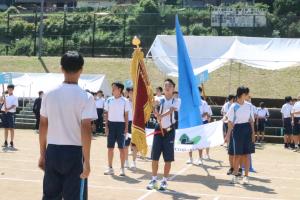 体育祭準備0407