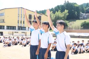 体育祭準備0408