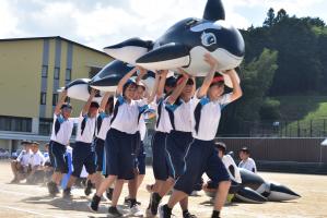 体育祭準備1208