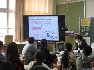 6年生 喫煙防止教室